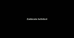 Zatürre'nin belirtileri