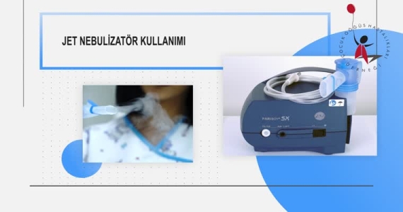 Çocuklarda Jet Nebulizatör Kullanımı
